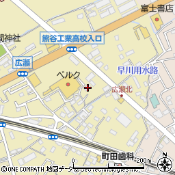 埼玉県熊谷市広瀬239-1周辺の地図