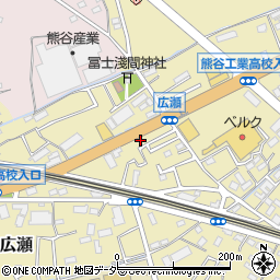 埼玉県熊谷市広瀬120周辺の地図