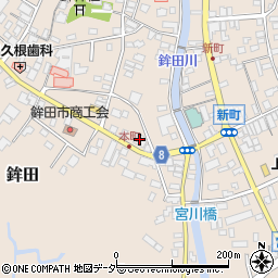 水戸信用金庫鉾田中央支店周辺の地図