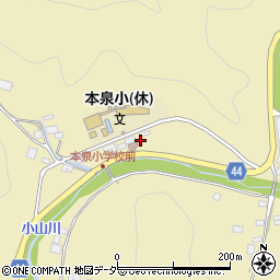 埼玉県　警察署児玉警察署本泉駐在所周辺の地図