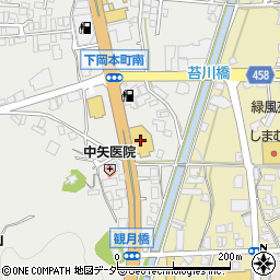 岐阜トヨタ　高山店周辺の地図