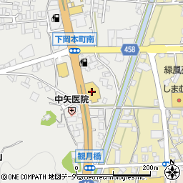 岐阜トヨタ　高山店周辺の地図