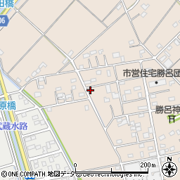 埼玉県行田市若小玉2650-2周辺の地図