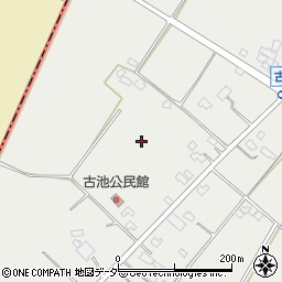 長野県松本市今井古池周辺の地図