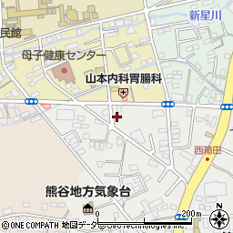熊谷変電所周辺の地図