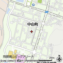 岐阜県高山市中山町671周辺の地図