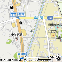 岐阜県高山市下岡本町981周辺の地図