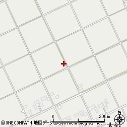 茨城県鉾田市大竹1665周辺の地図