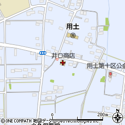 井口商店周辺の地図