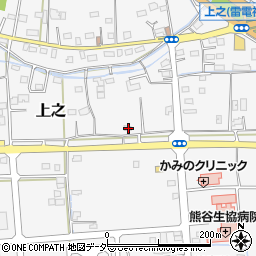 埼玉県熊谷市上之3942-3周辺の地図