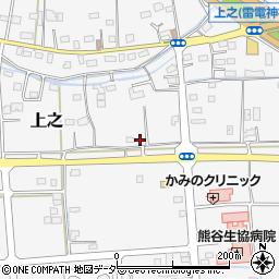 埼玉県熊谷市上之3943-3周辺の地図