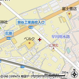 埼玉県熊谷市広瀬240-3周辺の地図