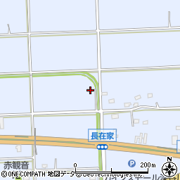 埼玉県深谷市長在家1306-1周辺の地図