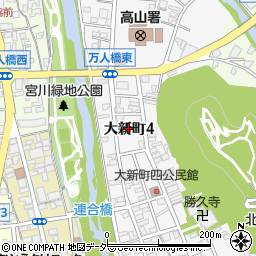 民宿岩田館周辺の地図