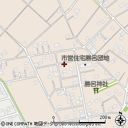 埼玉県行田市若小玉2658-4周辺の地図