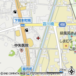 岐阜県高山市下岡本町983-1周辺の地図