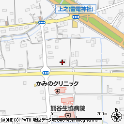 埼玉県熊谷市上之3948周辺の地図