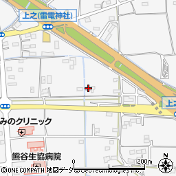 埼玉県熊谷市上之3971-1周辺の地図