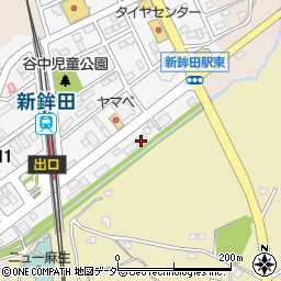 公文式新鉾田教室周辺の地図