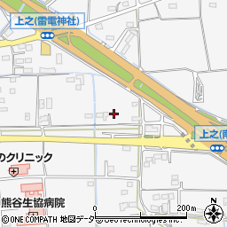 埼玉県熊谷市上之3972-6周辺の地図