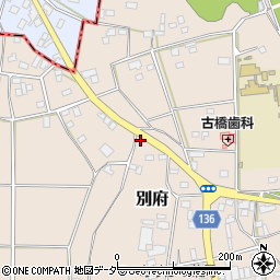 茨城県下妻市別府374周辺の地図