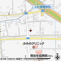 埼玉県熊谷市上之3949周辺の地図