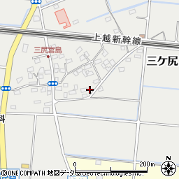 埼玉県熊谷市三ケ尻498-1周辺の地図