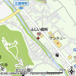 大八賀川周辺の地図