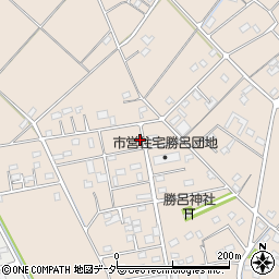 埼玉県行田市若小玉2687-1周辺の地図