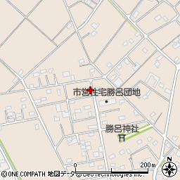 埼玉県行田市若小玉2687周辺の地図