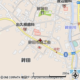 君和田理容所本町店周辺の地図