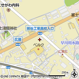 埼玉県熊谷市広瀬156周辺の地図