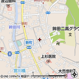海老沢造花店周辺の地図