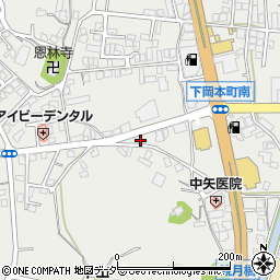 岐阜県高山市下岡本町1793周辺の地図