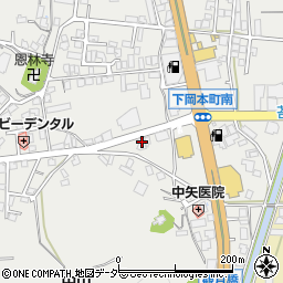 岐阜県高山市下岡本町1782周辺の地図