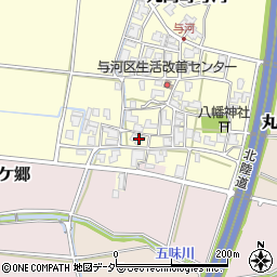 福井県坂井市丸岡町与河68-66周辺の地図