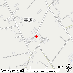 茨城県結城郡八千代町平塚1422-1周辺の地図