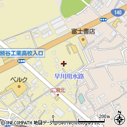 埼玉県熊谷市広瀬254周辺の地図
