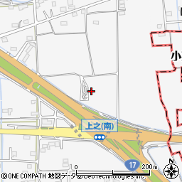 埼玉県熊谷市上之4057-1周辺の地図
