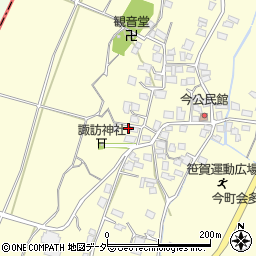 長野県松本市笹賀今725-1周辺の地図