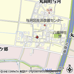 福井県坂井市丸岡町与河68-64周辺の地図