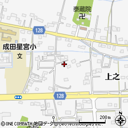埼玉県熊谷市上之2861周辺の地図