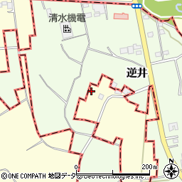 茨城県古河市東山田3388周辺の地図