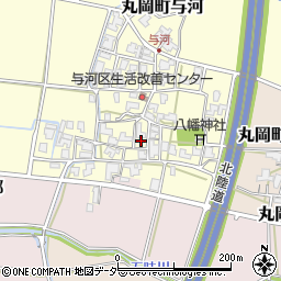 福井県坂井市丸岡町与河68-50周辺の地図