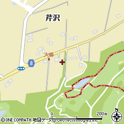 茨城県行方市芹沢923-308周辺の地図