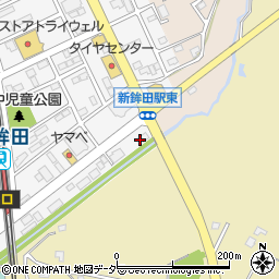 メガネストアー鉾田店周辺の地図