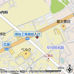 埼玉県熊谷市広瀬158周辺の地図