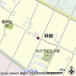 埼玉県加須市砂原322周辺の地図