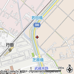 熊谷便利小工周辺の地図