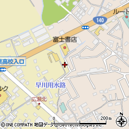 埼玉県熊谷市広瀬257周辺の地図
